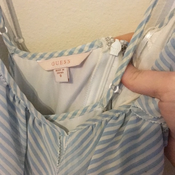 Blue and white sundress - Picture 3 of 4